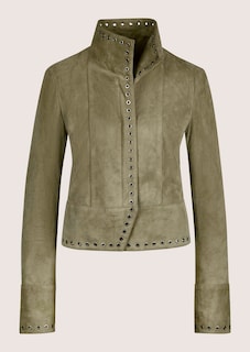 Jacke aus Ziegenvelours-Leder thumbnail 7
