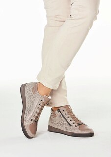 Stiefelette mit Schnürung und Reißverschluss thumbnail 7