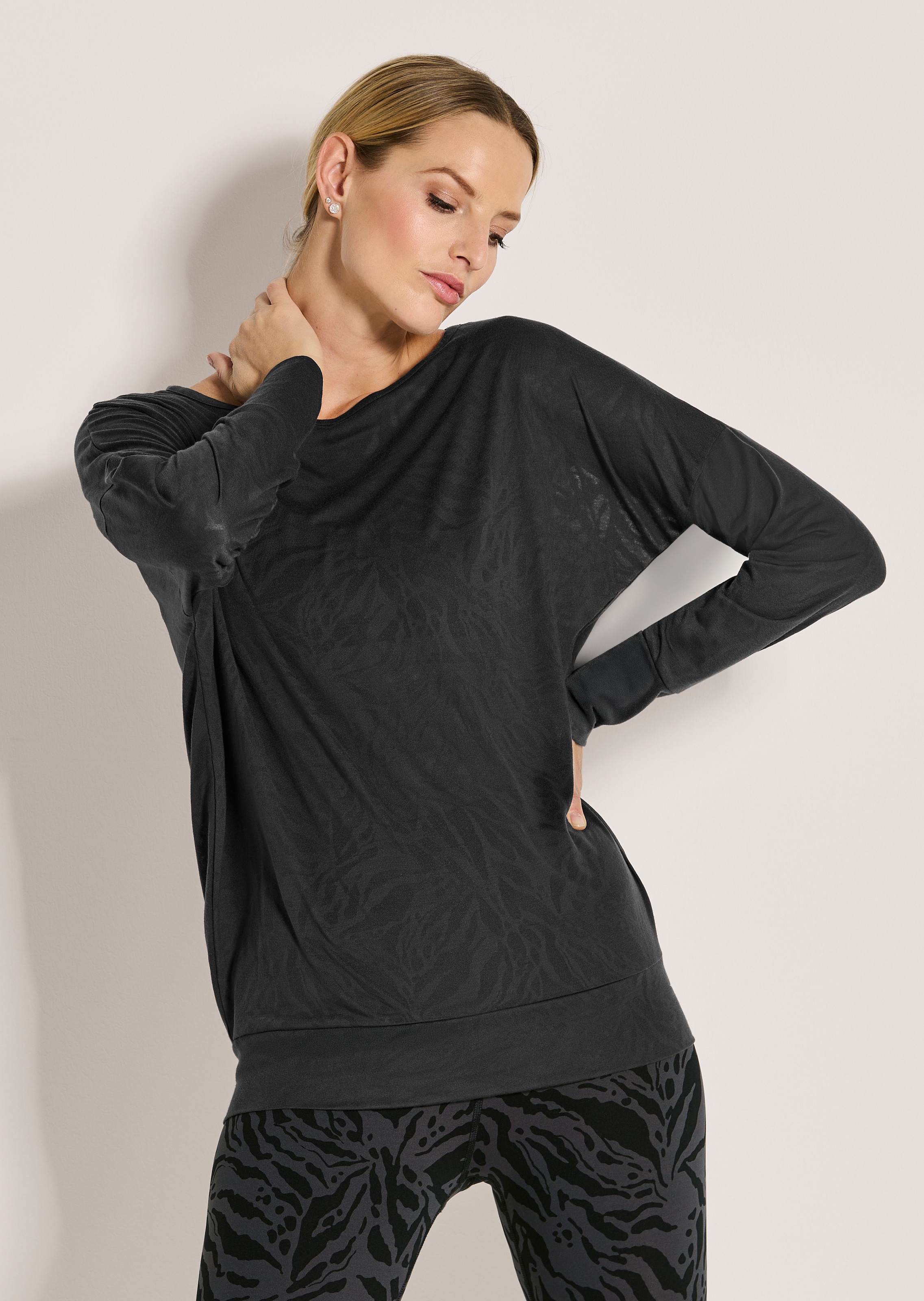Lounge Sweatshirt aus weichem Jersey