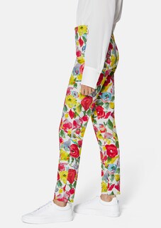 Stretch-Hose mit Unikat-Print thumbnail 5