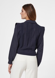 Wickelbluse mit Madeira-Stickerei thumbnail 4