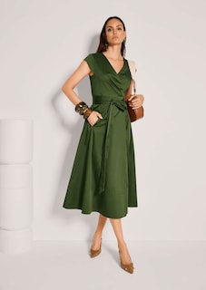 Wickelkleid mit Kappärmeln thumbnail 5