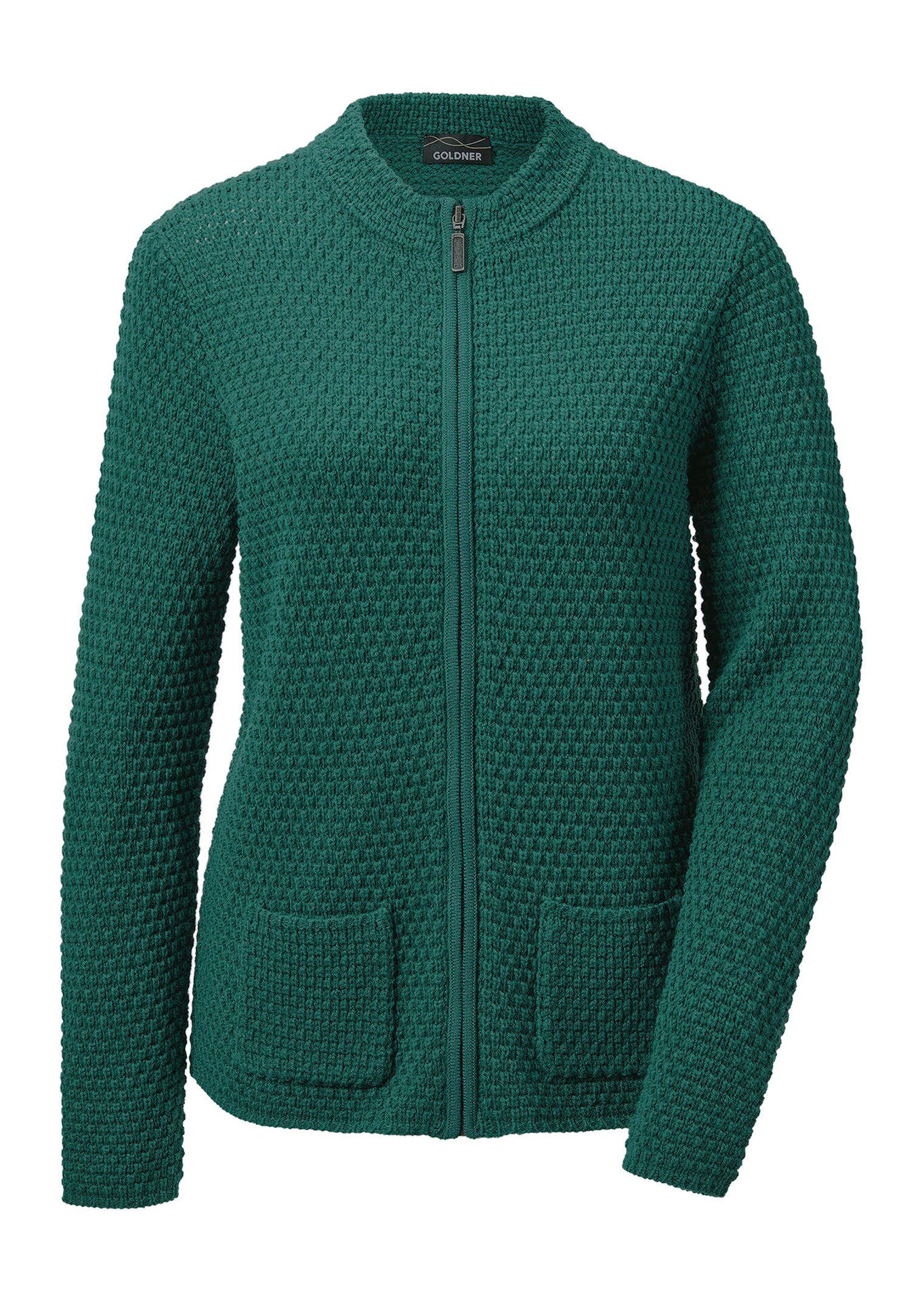 Strickjacke mit 3D-Effekt-Struktur