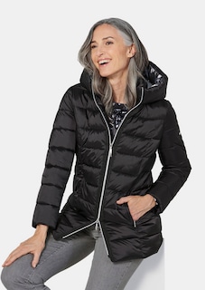 Wärmende Steppjacke mit dezentem Schimmer thumbnail 4