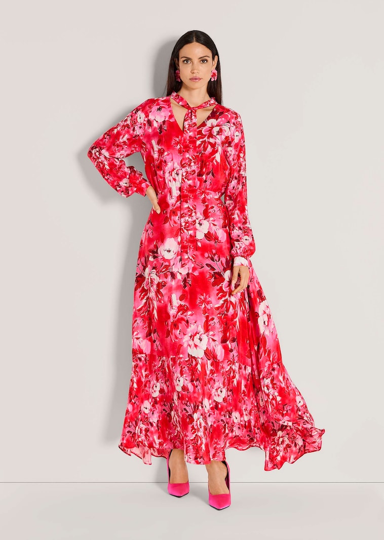 Maxikleid mit Blumenprint