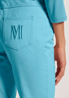 M-Jeans in gerader Form mit Logo-Stickerei thumbnail 6
