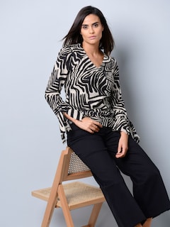 Bluse mit Bindeband am Ärmel thumbnail 4