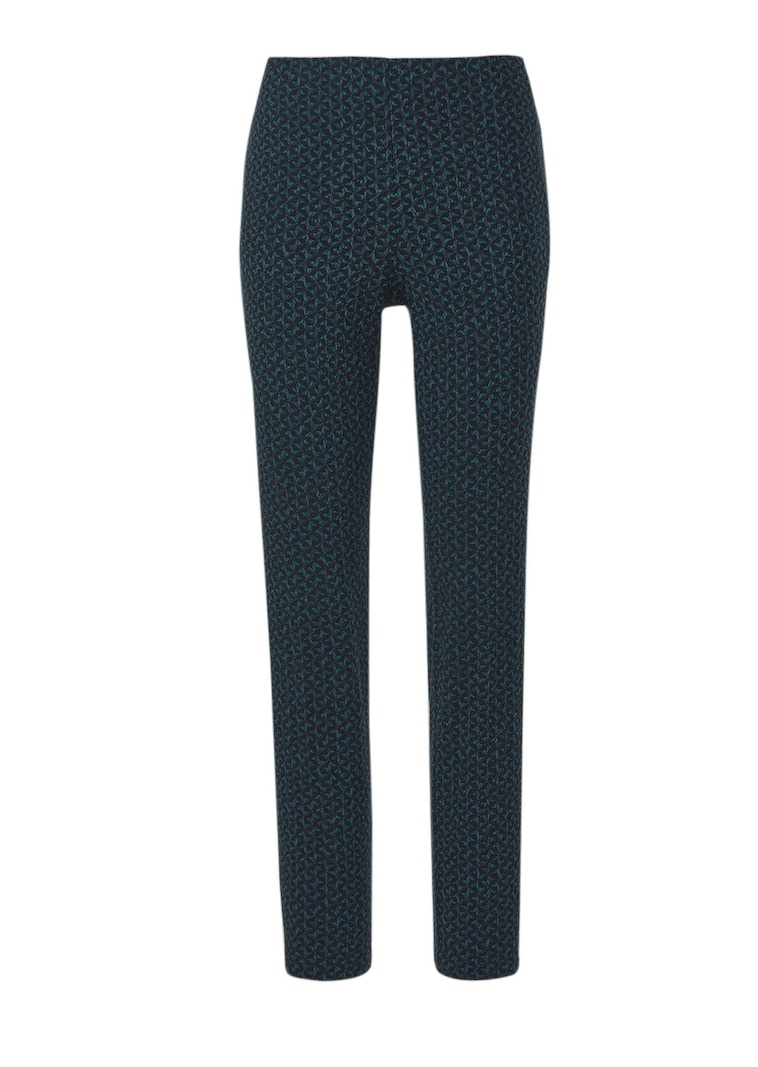 Jacquardhose mit Stretch