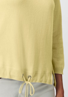 Kaschmirpullover mit Saum-Tunnelzug thumbnail 5