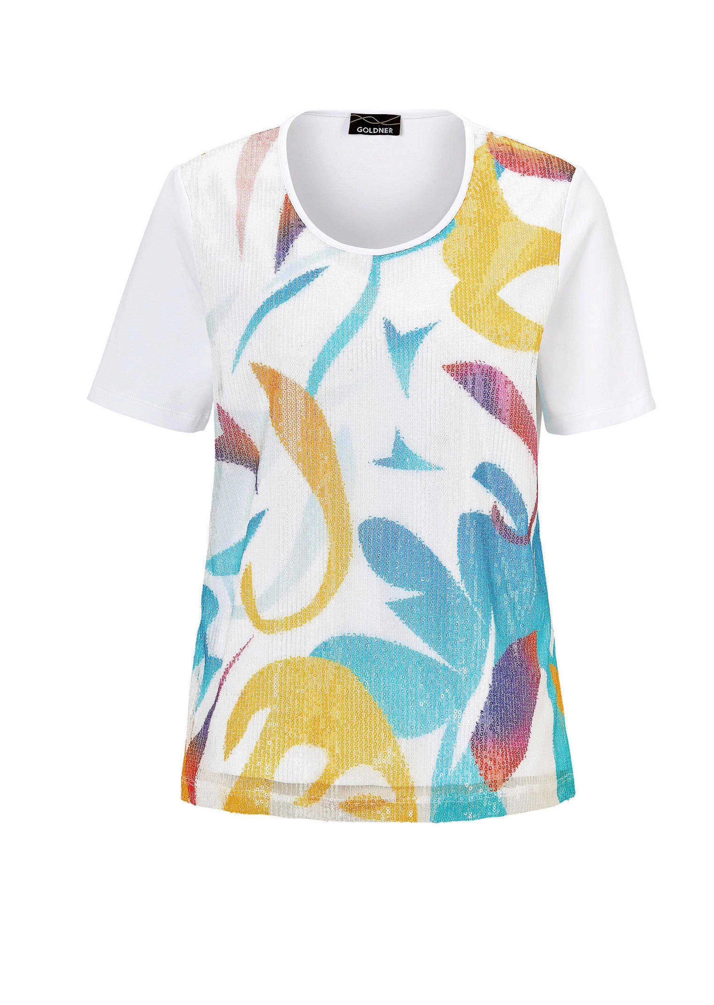 T-shirt avec encolure arrondie thumbnail 6