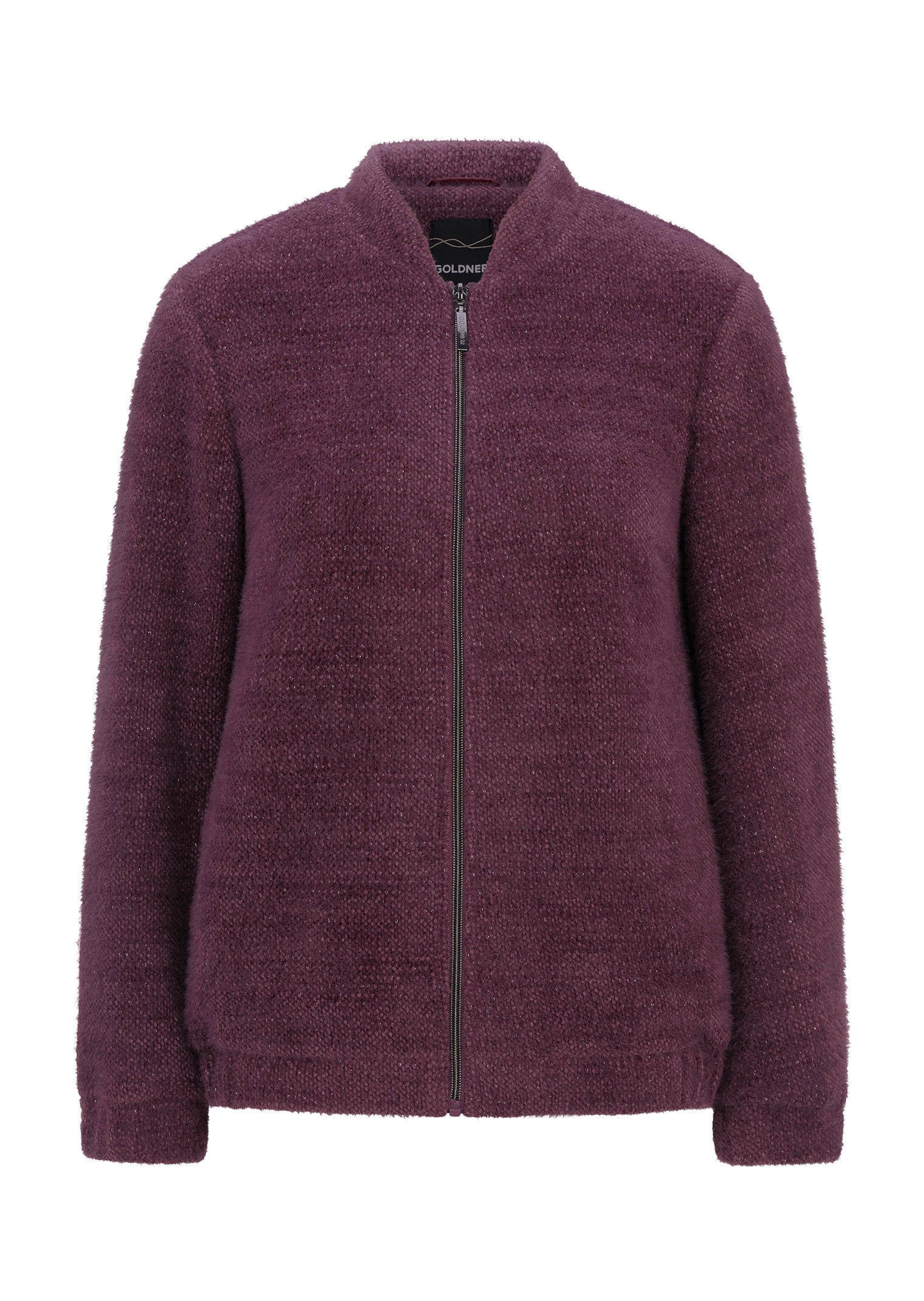 Blouson aus Federgarn mit dezentem Glanz
