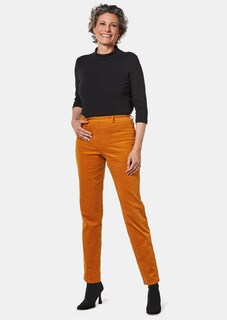Corduroy broek met elastische band thumbnail 2