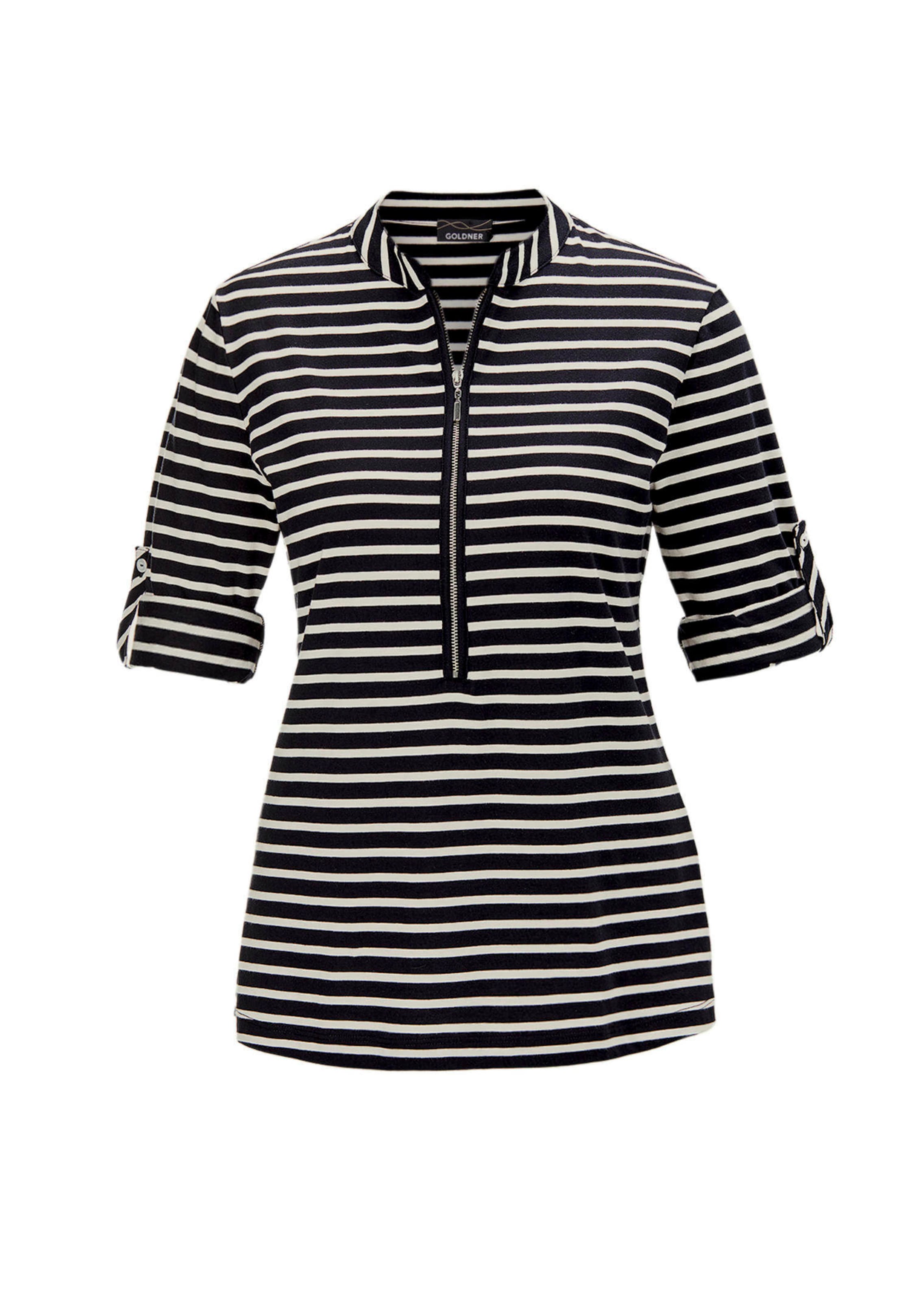 Sportives Ringelshirt in Longform