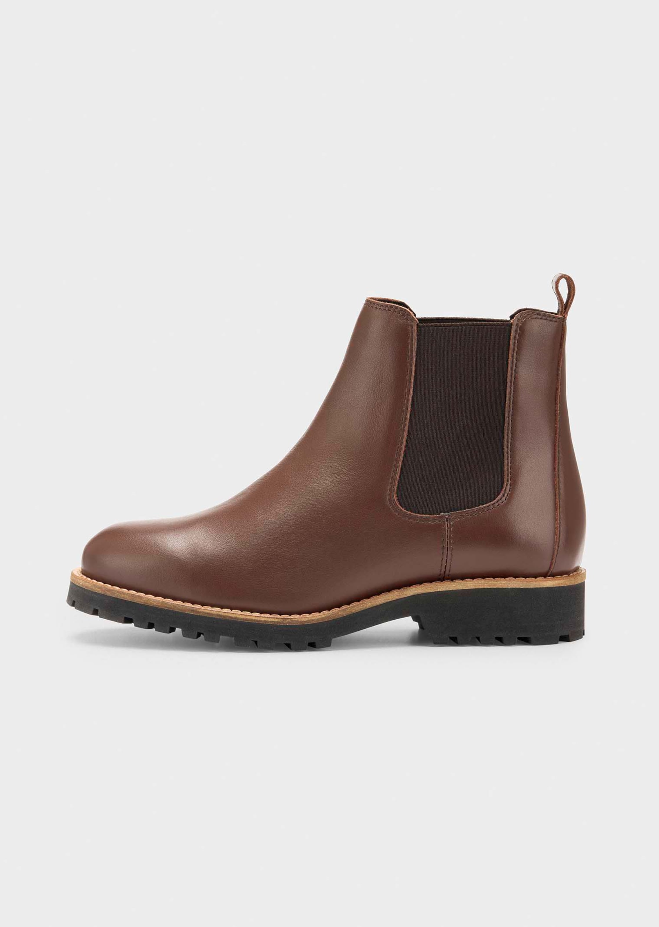 Chelsea boots van echt leer