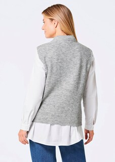 Joustinneuleliivi, jossa pystykaulus thumbnail 3