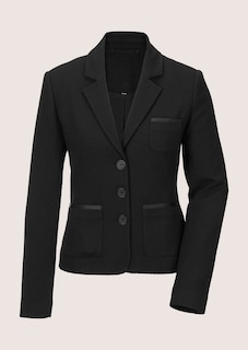 Blazer aus Struktur-Jersey thumbnail 7