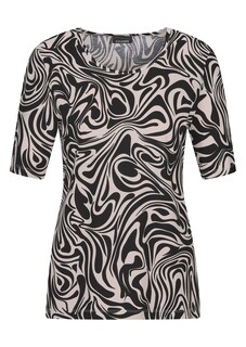 T-shirt imprimé en jersey de viscose thumbnail 4
