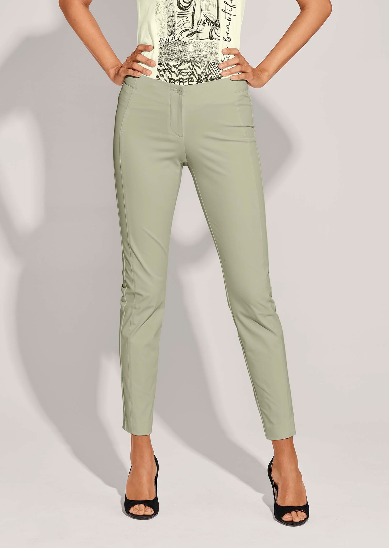 Pantalon stretch coupe ajustée
