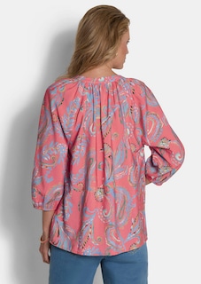Paisleyblouse van zachte viscose thumbnail 3