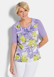 Blusenshirt mit Paisley und Strasssteinen thumbnail 1