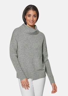 Rollkragen-Pullover mit Kaschmir thumbnail 2