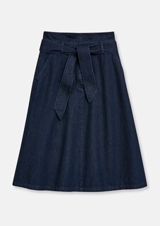 Jupe en jean. Pur coton thumbnail 7