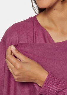 Two-in-One-Strick aus Jacke und Pullover thumbnail 6