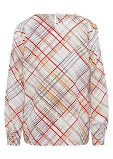 Knitterfreie Bluse mit wunderschönem Druck thumbnail 3