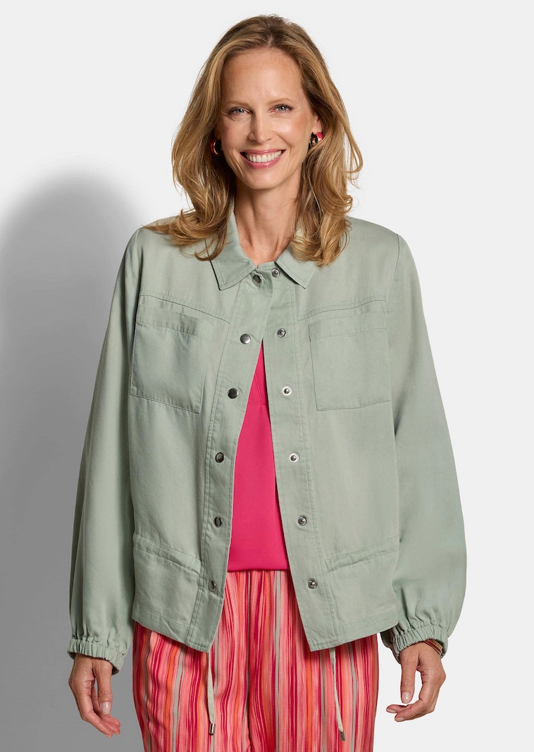 Leichte Jacke aus kühlem Lyocell