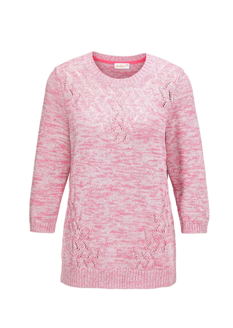 Pullover mit schönem Ajourmuster