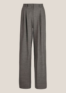 Weite Bundfaltenhose mit Bügelfalten thumbnail 7