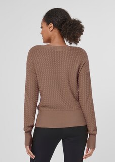 Textured jumper made from Supima Cotton thumbnail 4