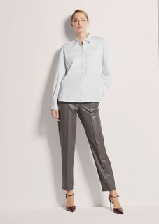Lange Oversize-Bluse thumbnail 3