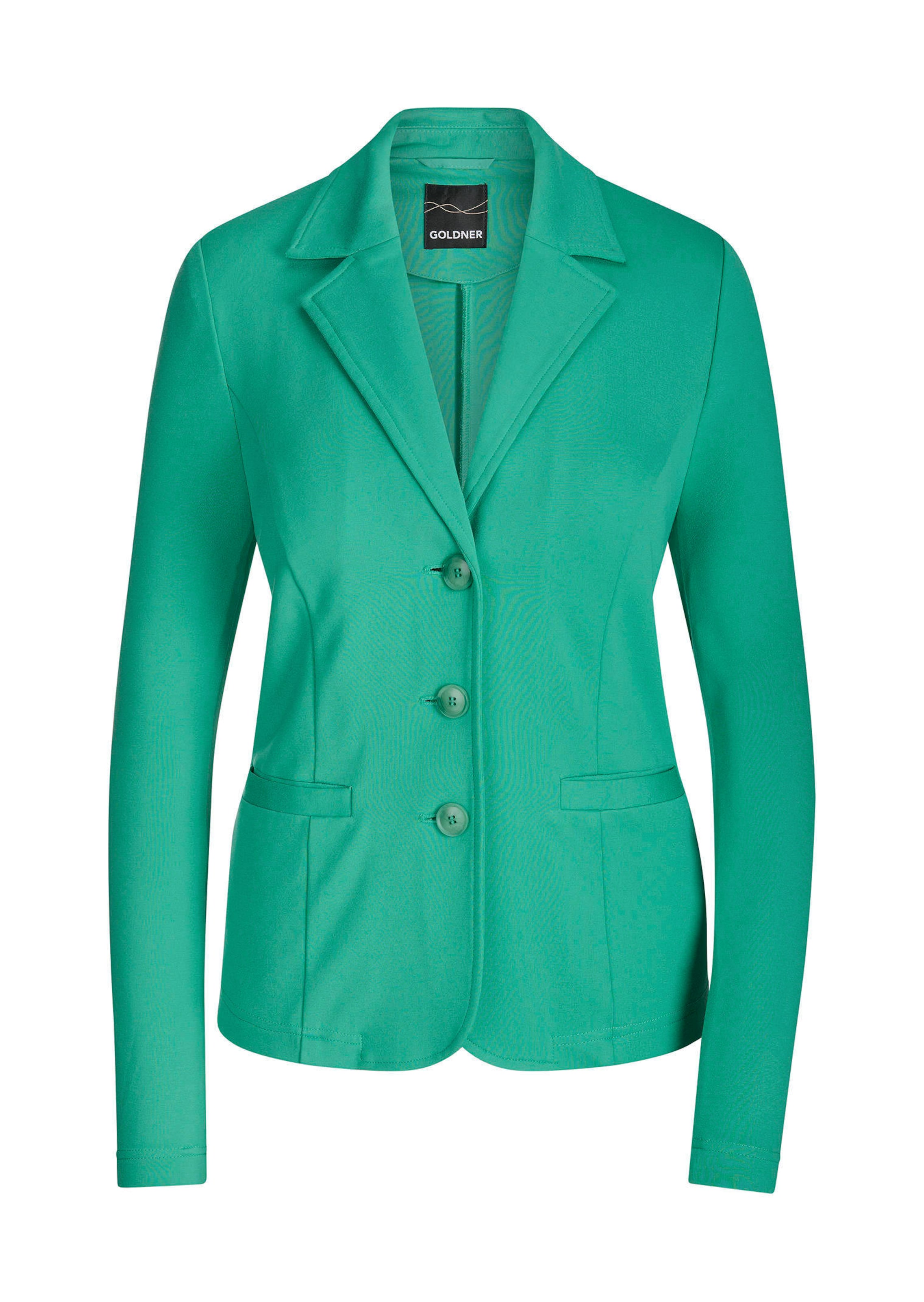 Jersey blazer met reverskraag