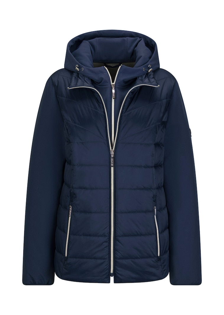 Veste matelassée avec manches en Softshell
