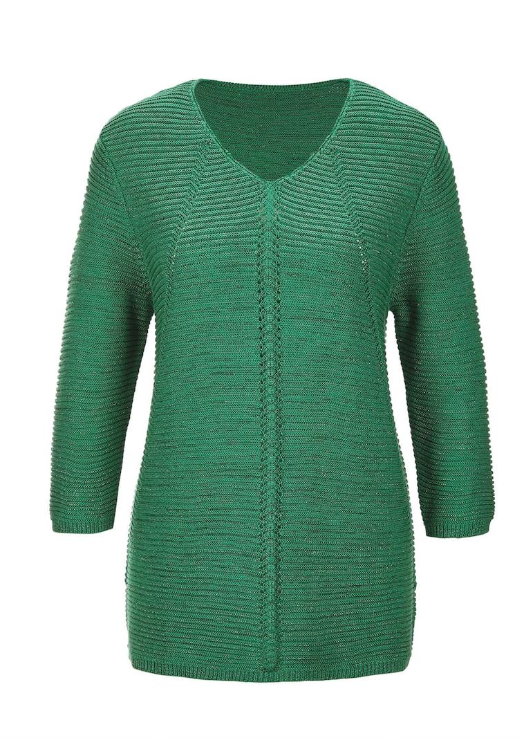 Pullover mit Strick-Details