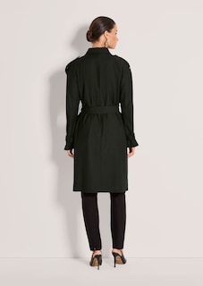 Trenchcoat mit einseitigem Kollar thumbnail 4