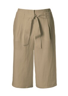 Highwaist-Bermudas aus Leinen thumbnail 7