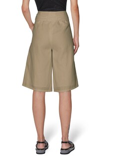 Highwaist-Bermudas aus Leinen thumbnail 4