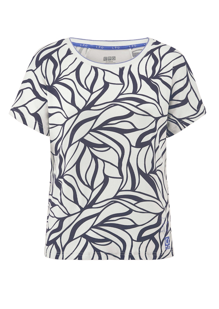 T-shirt fonctionnel en jersey côtelé respirant