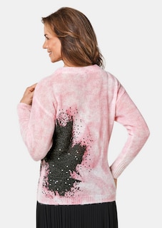 Pull avec imprimé et paillettes thumbnail 3