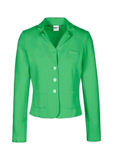 Blazer coupe courte en jersey avec parties structurées très tendance thumbnail 5