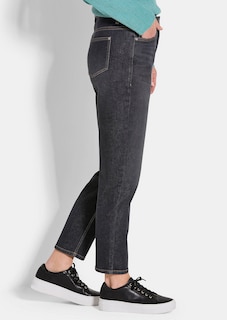 Mom jeans SARA van stretchkatoen thumbnail 4