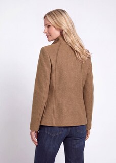 Wollmix Jacke mit Stehkragen thumbnail 3