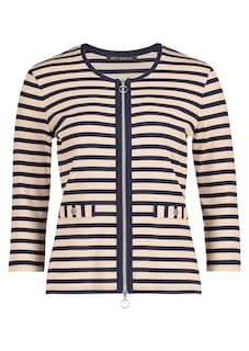 Shirtjacke aus Baumwoll-Feinripp thumbnail 6