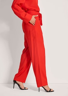Bügelfaltenhose mit Bindeband thumbnail 5