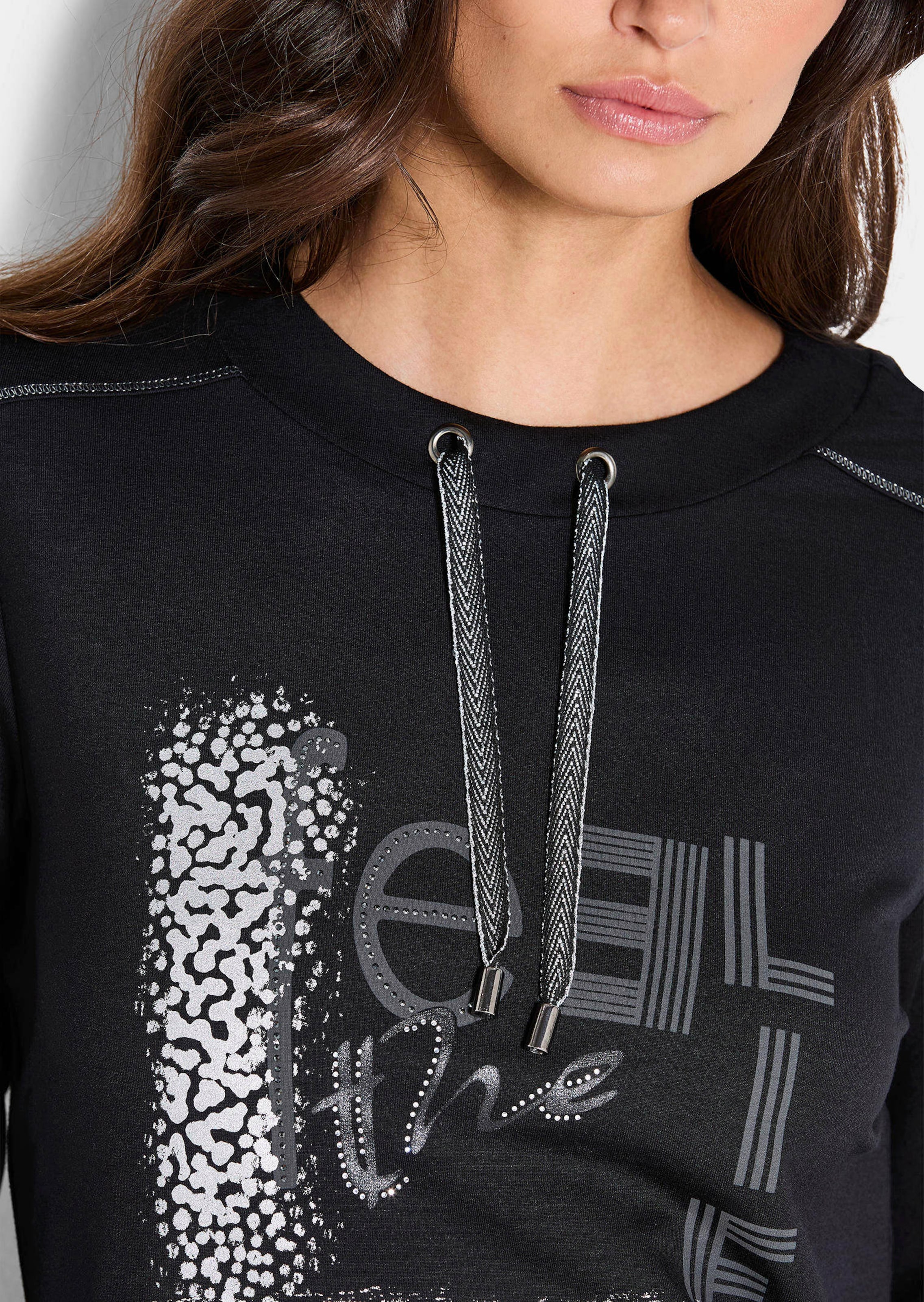 Sweatshirt mit stylischem Frontprint thumbnail 3