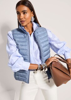 Gilet matelassé avec col montant décoratif thumbnail 5