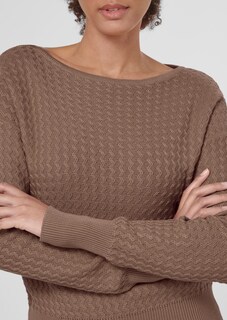 Textured jumper made from Supima Cotton thumbnail 6