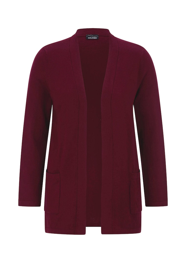 Verschlussloser Cardigan aus COTTAMIRA